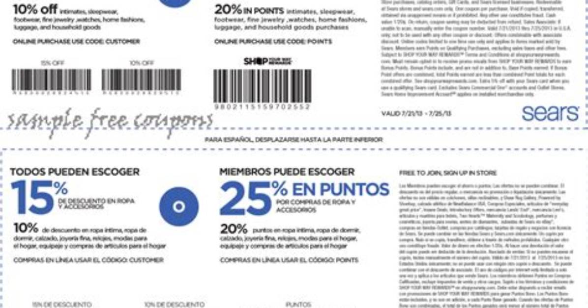 Sears Coupons, Does Sears Offer a Senior Discount?