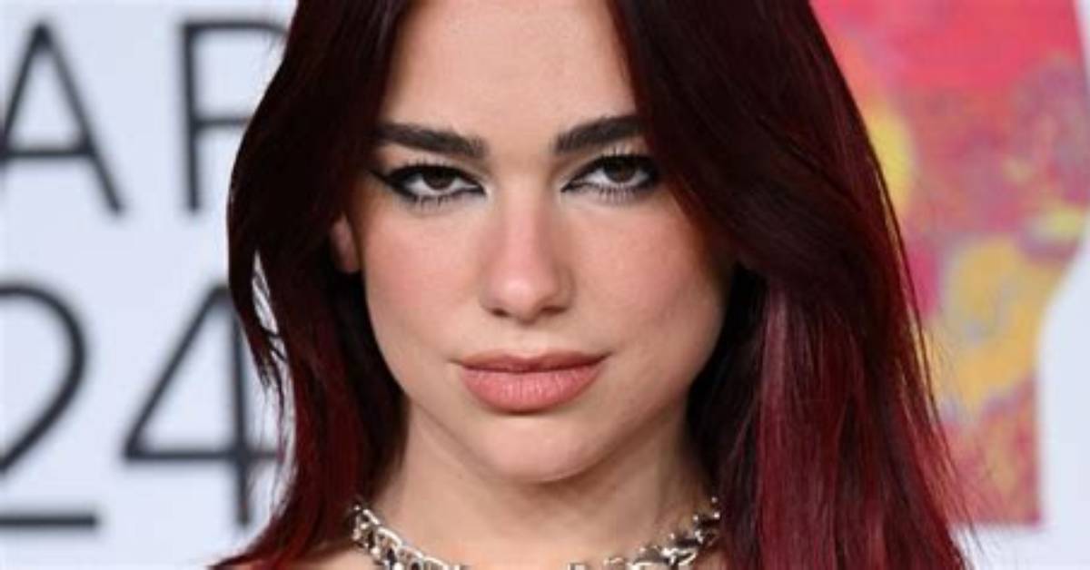 See Dua Lipa's Bleached Eyebrows