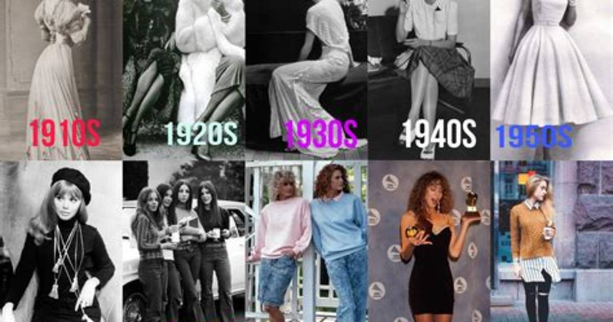 See the Style Through the Decades