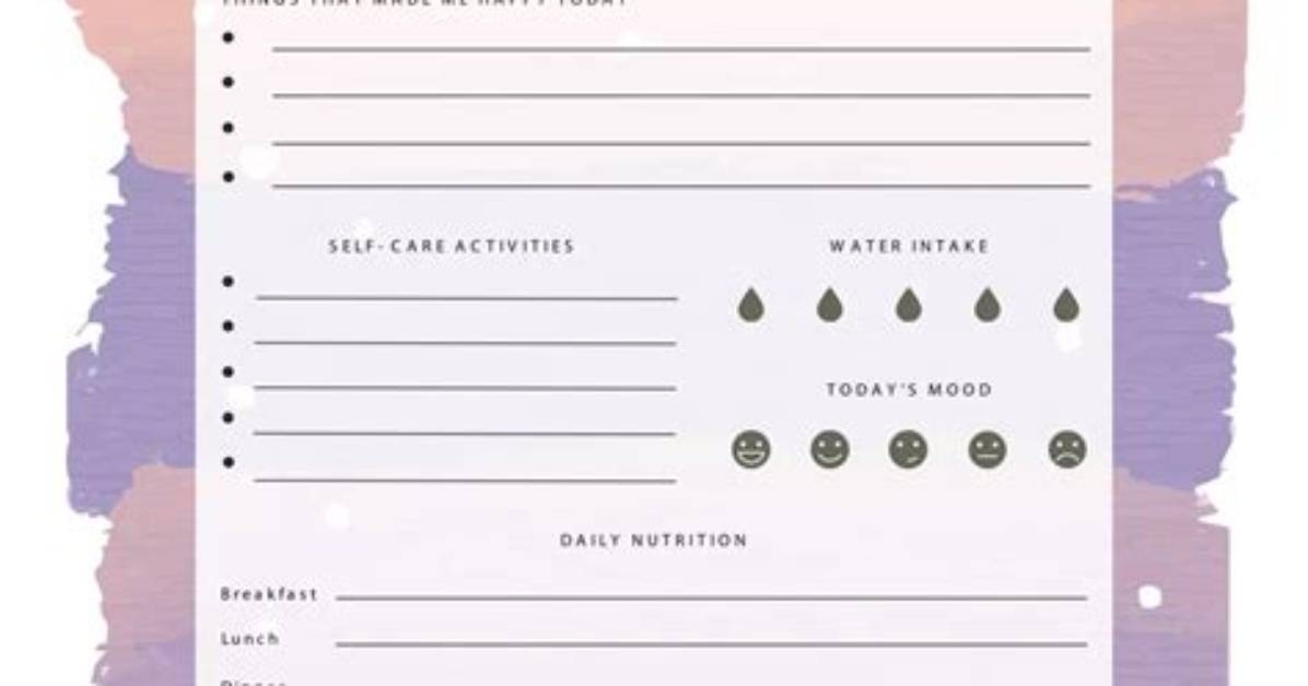 Self-Care Journal