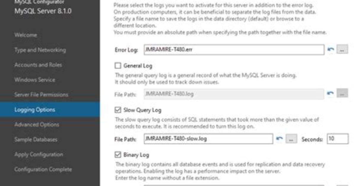 Sendmail Logging to Mysql