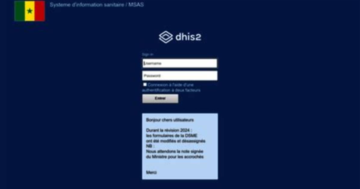 Senegal. Dhis2. Org Login Safely, Analysis & Comments