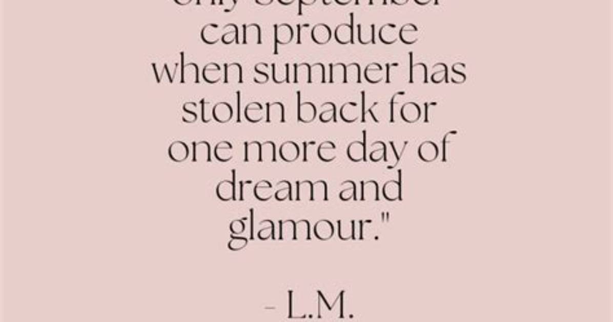 September Quotes