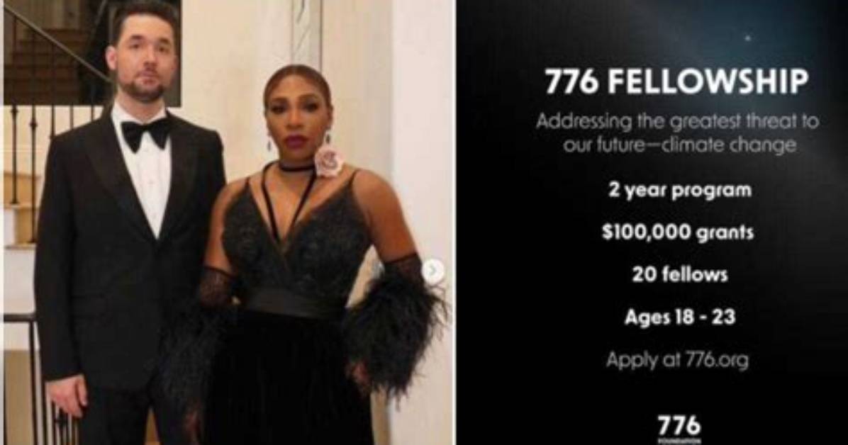 Serena Williams's Hubby Launches Fellowship to Combat Climate Change in Memory of Late Mum