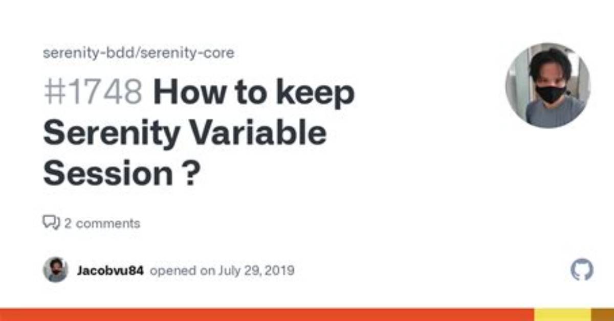 Serenity Session Variable Usage