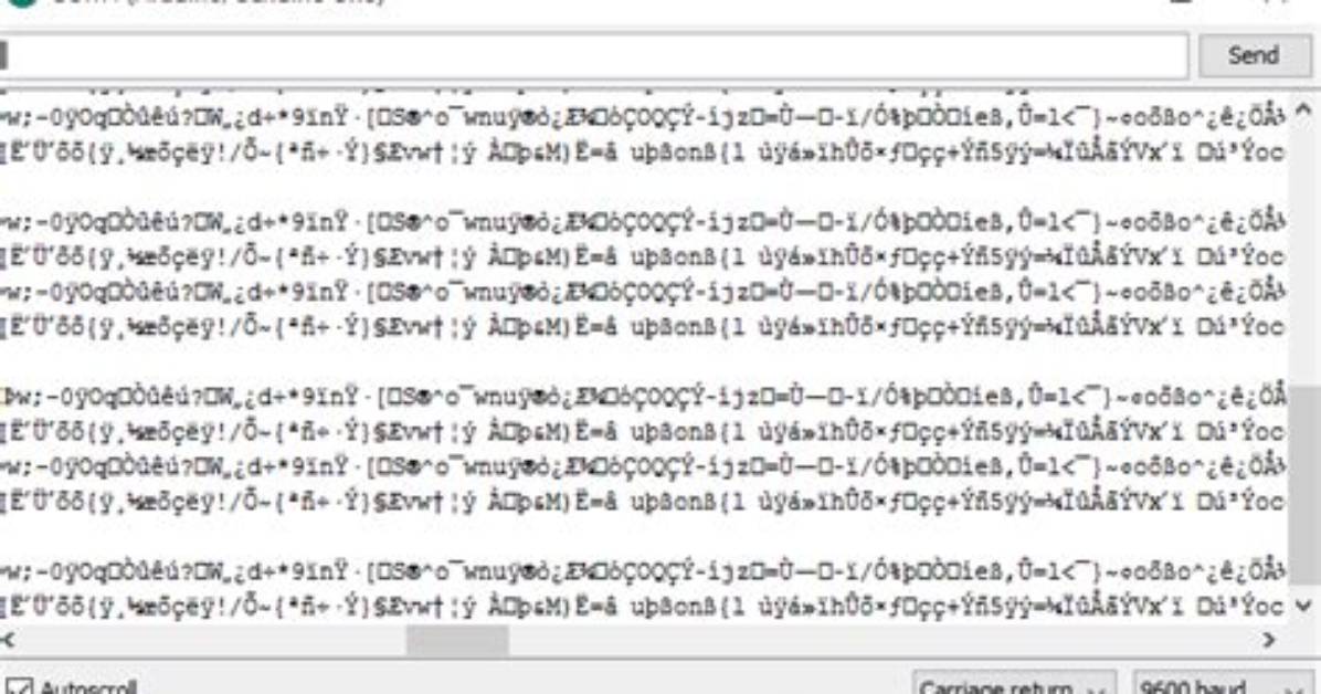 Serial. readBytesUntil() Gives Garbage Value and Cause Setup() Function Act Like Loop.