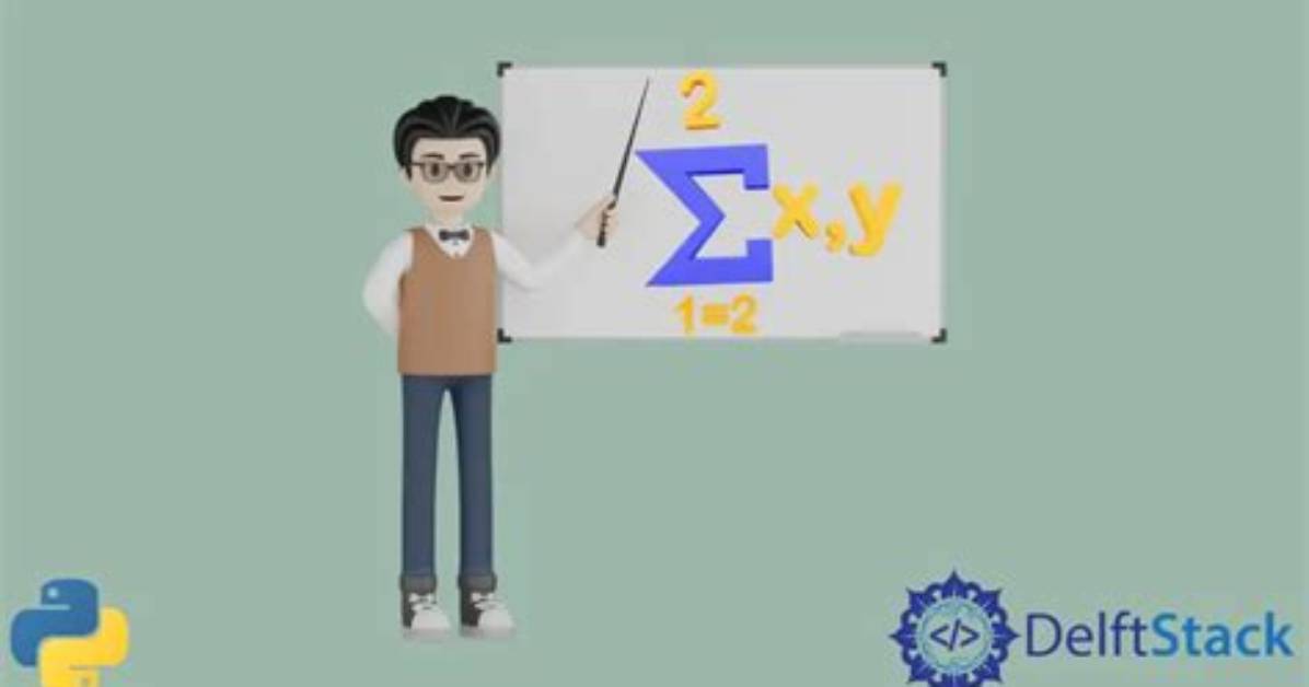 Series Summation Using for Loop in Python