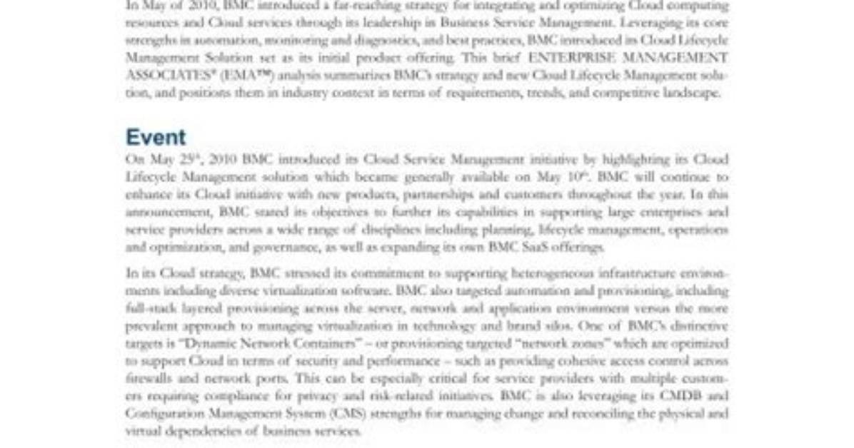 Server Provisioning in Bmc Cloud Lifecycle Management - Documentation for Bmc Cloud Lifecycle Management 2.1.00