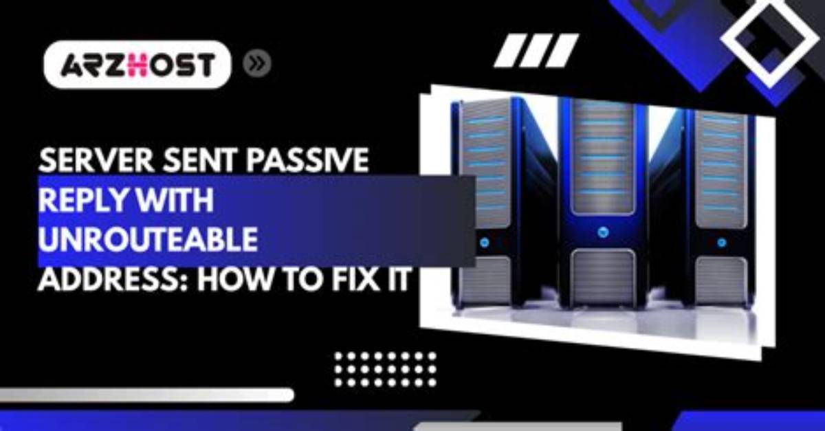 Server Sent Passive Reply with Unroutable Address in Filezilla
