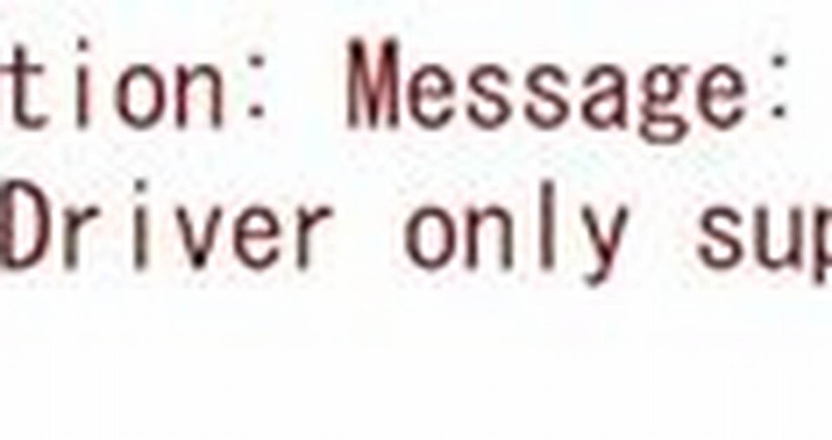Sessionnotcreatedexception: Message: Session Not Created: This Version of Chromedriver Only Supports Chrome Version 81