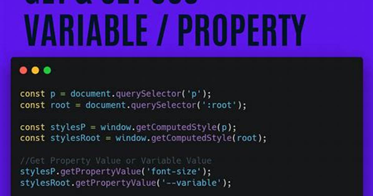 Set Css Property in Javascript?