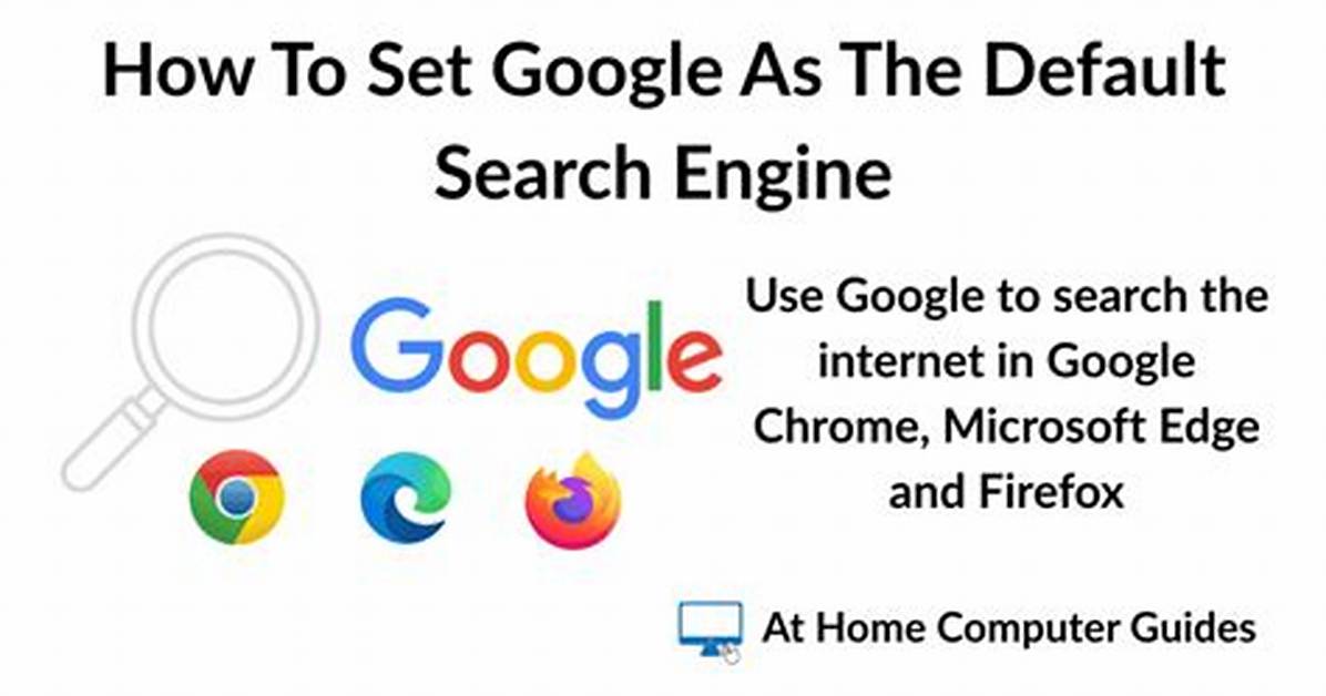 Set Google as Default Search Engine in Internet Explorer 11 in Windows 10?