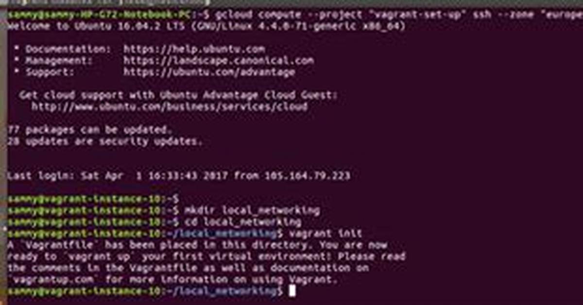 Set Private Network Ip in Vagrant