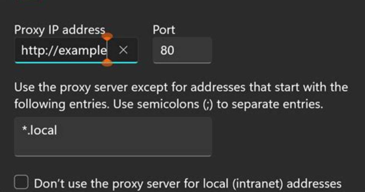 Set Proxy Through Windows Command Line Including Login Parameters