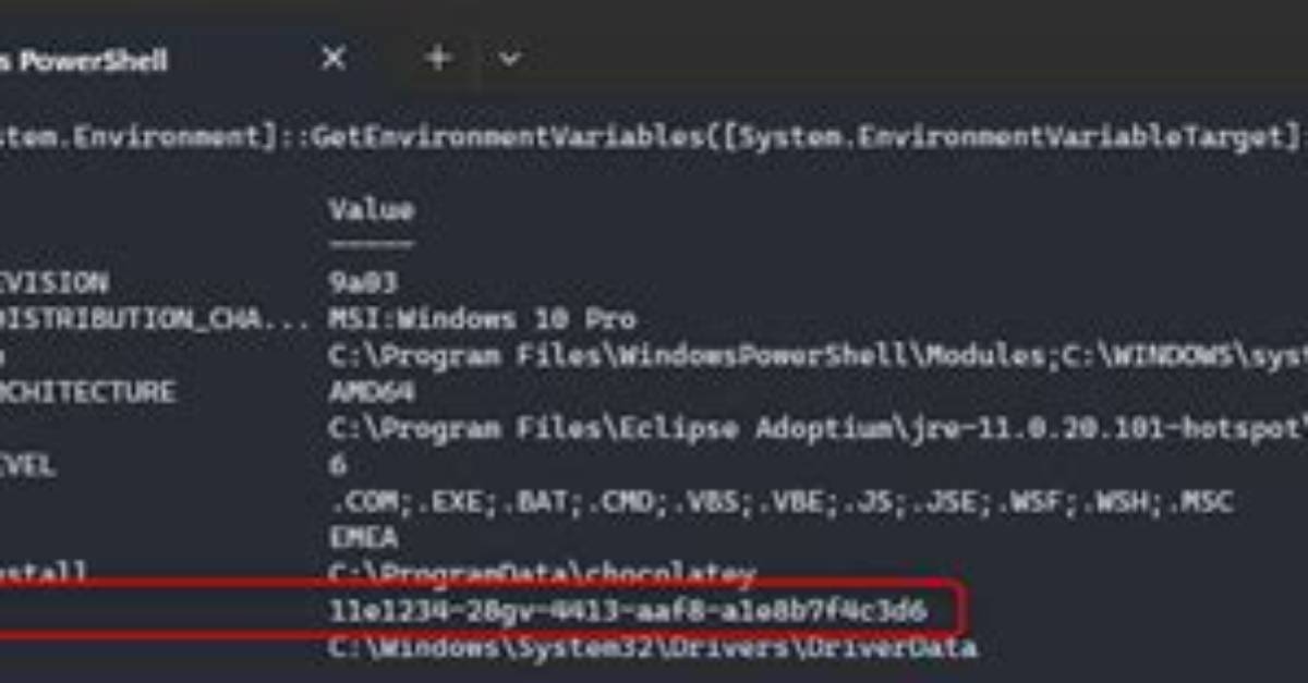Set Psmodulepath Environment Variable with Powershell in Windows 10
