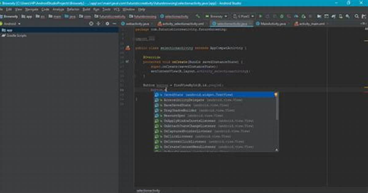 "Setonclicklistener" Not Working in Android Studio 3.5