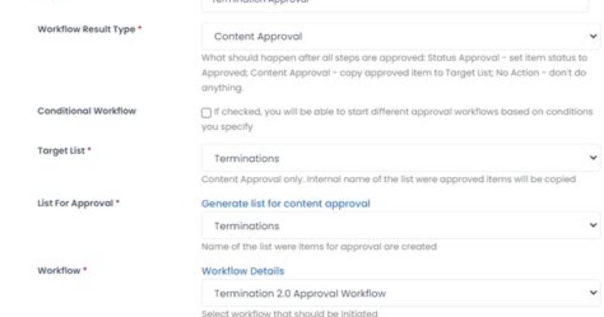 Setting up the Approval Process - Documentation for Ar System 21.05