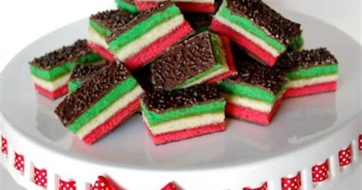 Seven-Layer (Rainbow) Cookies