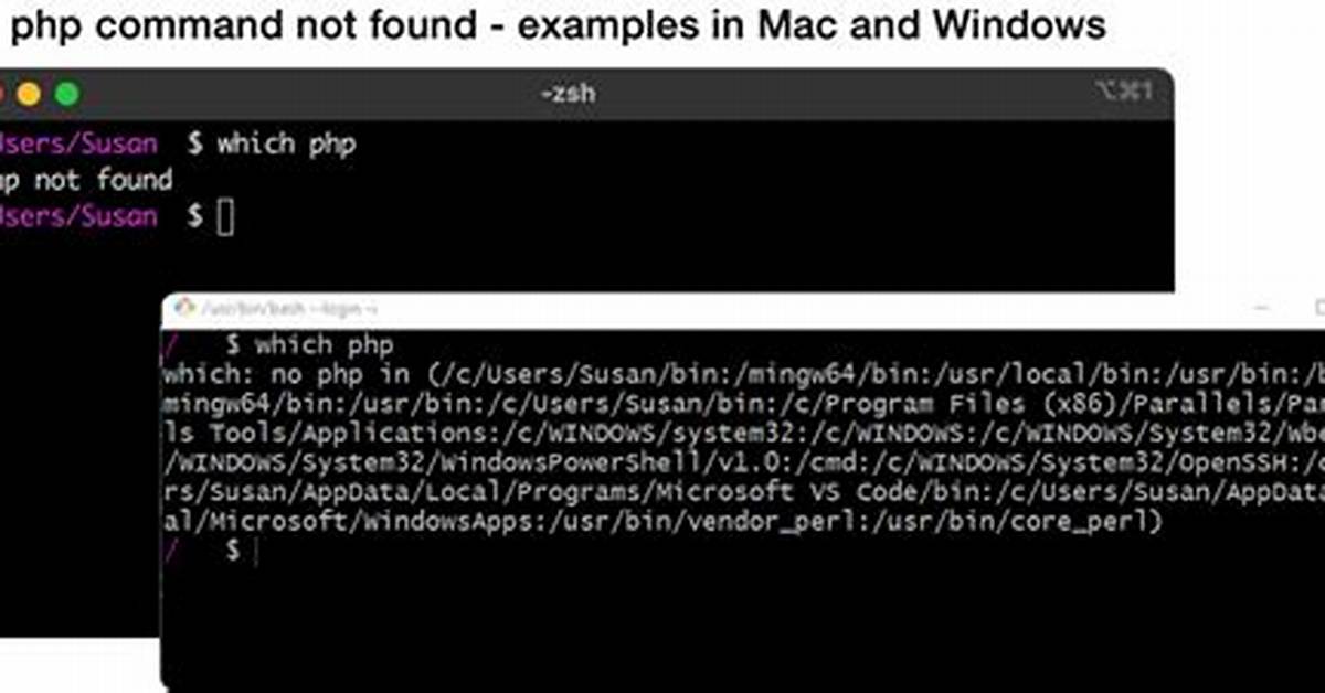 Sh: Php Command Not Found When Trying to Execute File from Web Broeser
