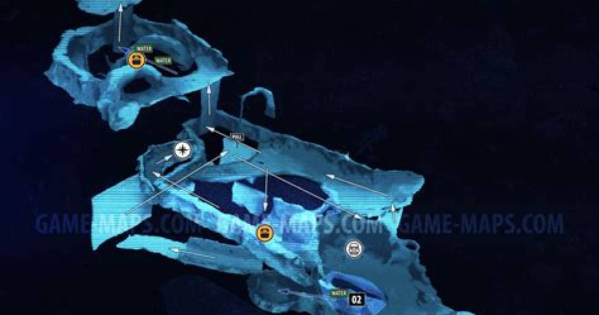 Shadowlands Map, Kashyyyk for Star Wars Jedi Fallen Order
