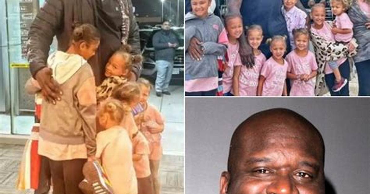 Shaq Surprises Family of 11 with Two New Cars but His Generosity Doesn’t End There