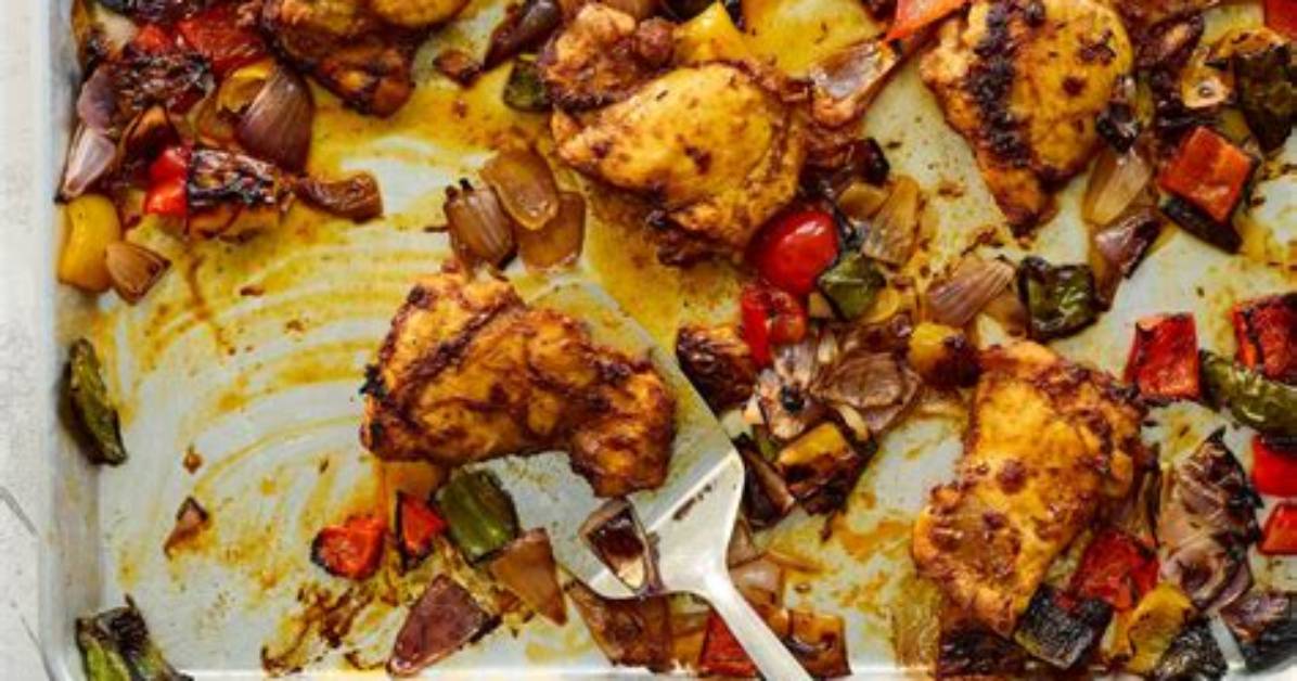 Sheet Pan Chicken Tikka