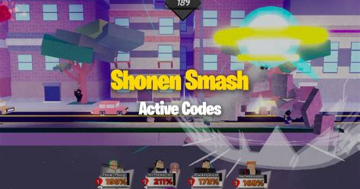 Shonen Smash Codes (December 2021)