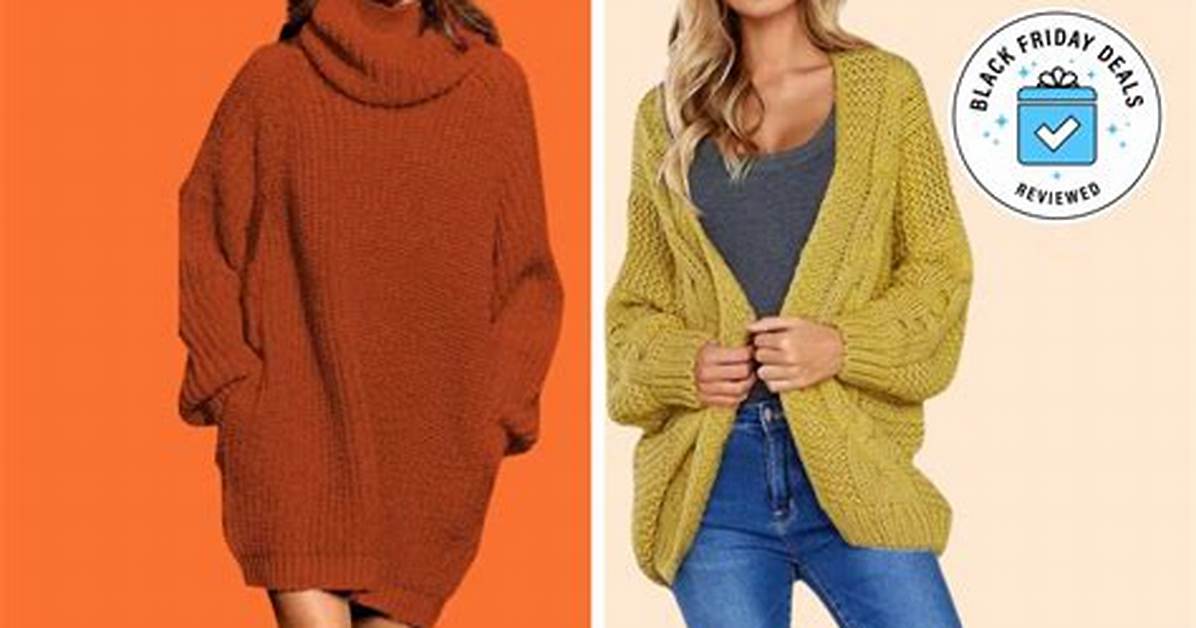Shop Sweater Deals Ahead of the Amazon Prime Early Access Sale