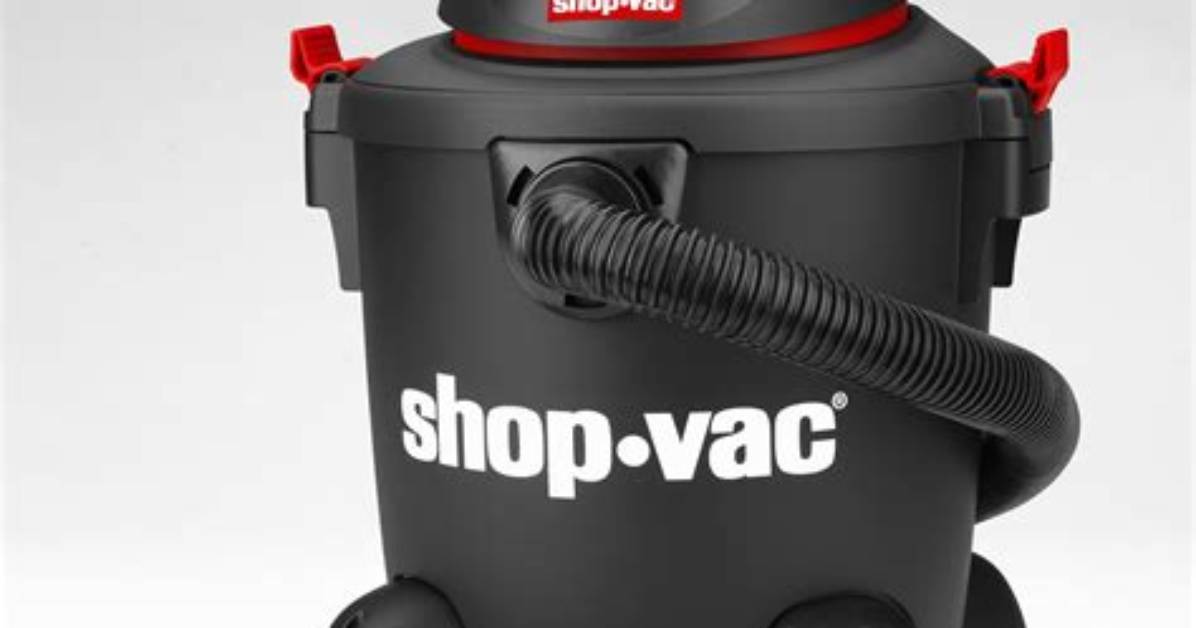 Shop Vac Cleaning