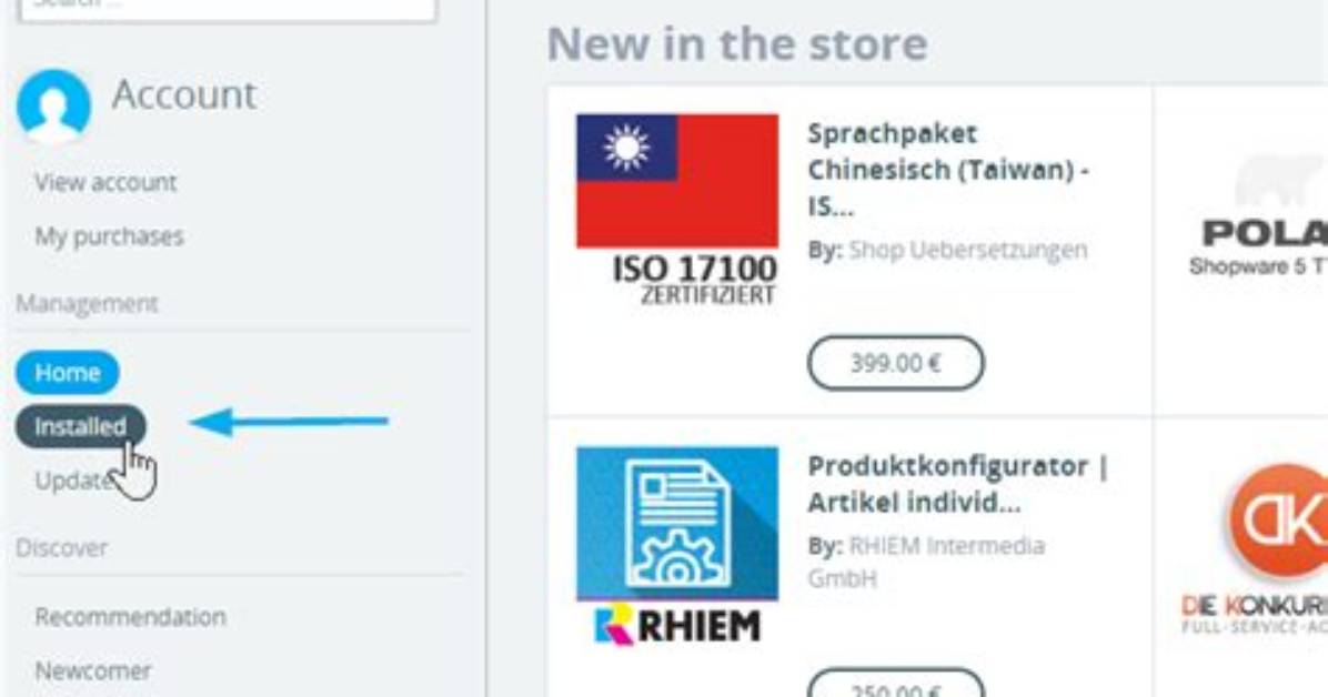 Shopware Commercial - Installing Advanced Search Plugin