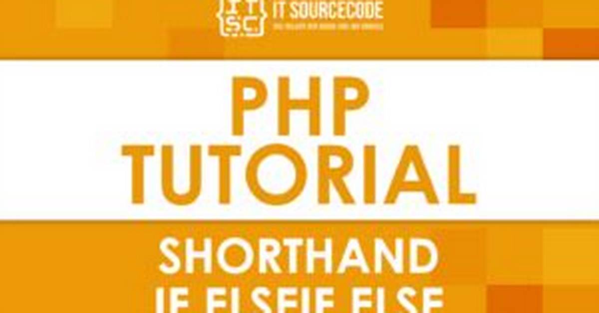 Shorthand Php If{} Else If{} Else{} [Duplicate]