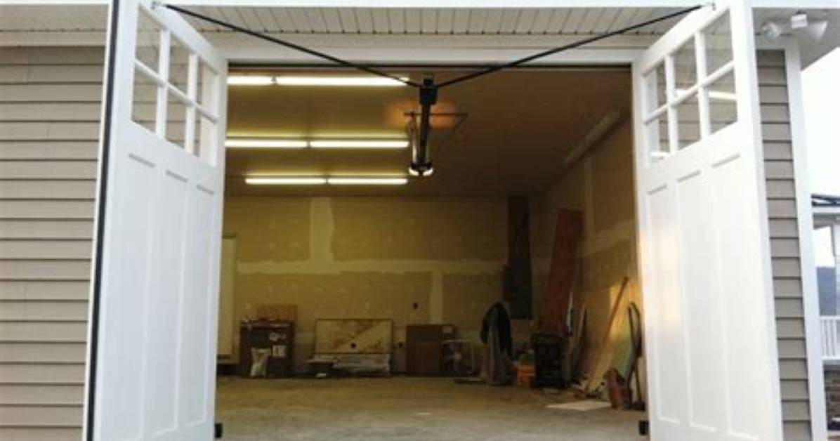 Should a Garage Door Swing in or out?