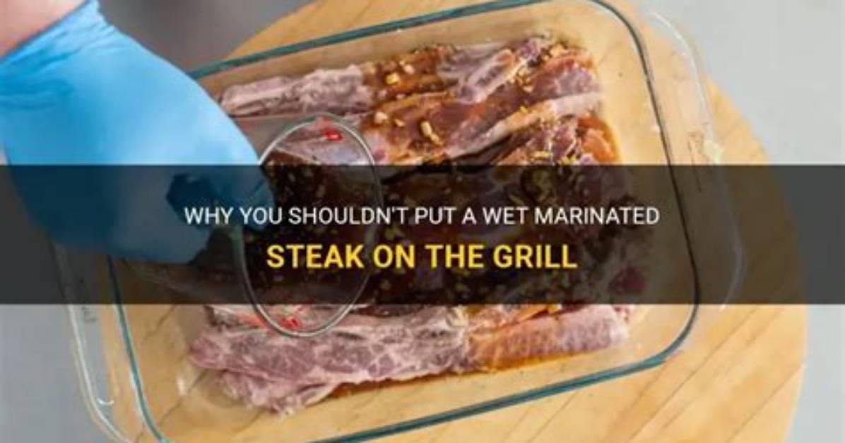 Should a Steak Be Marinated