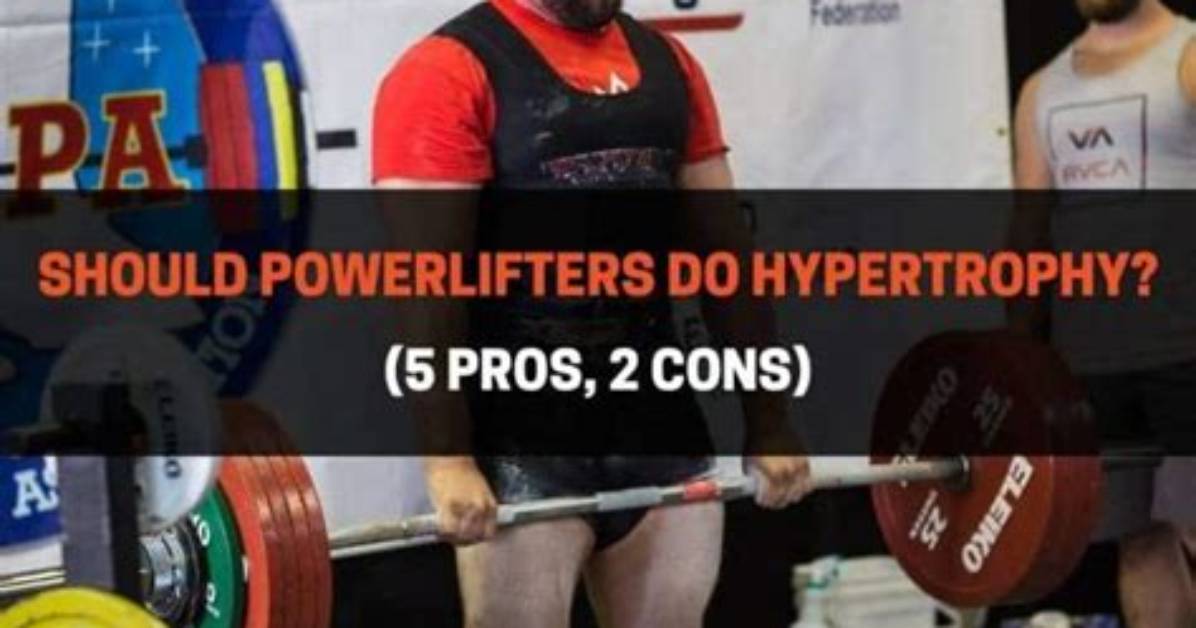 Should Athletes Do Hypertrophy?