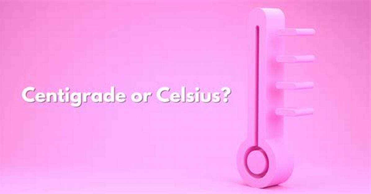 Should Degree Centigrade Be Capitalized?
