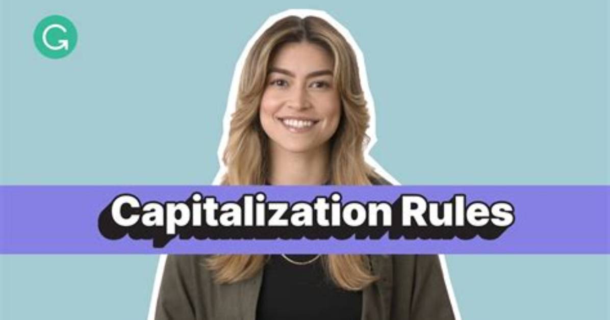 Should District Be Capitalized?