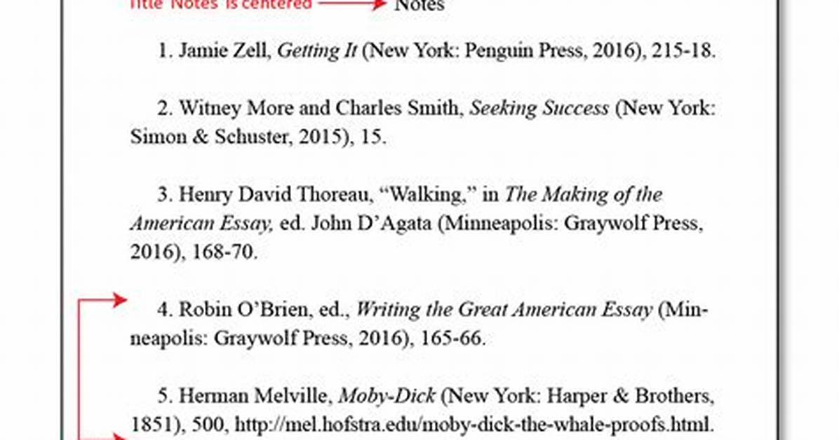 Should Endnotes Be in Alphabetical Order?