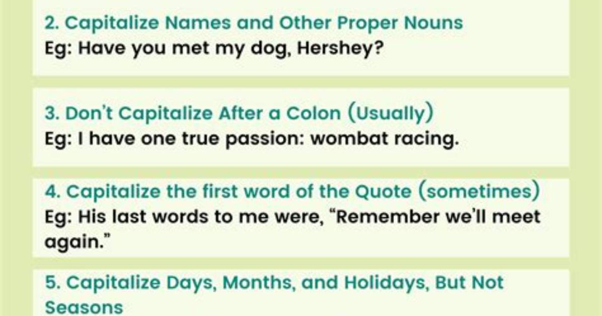 Should I Capitalize Mocha?