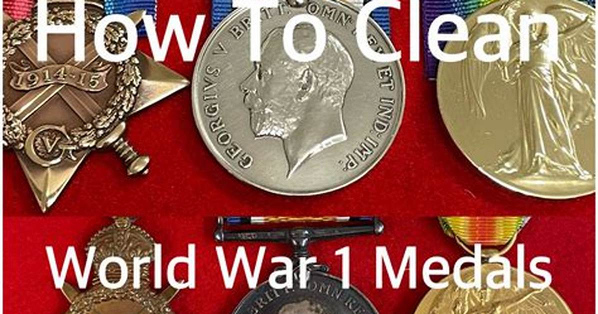 Should I Clean War Medals?