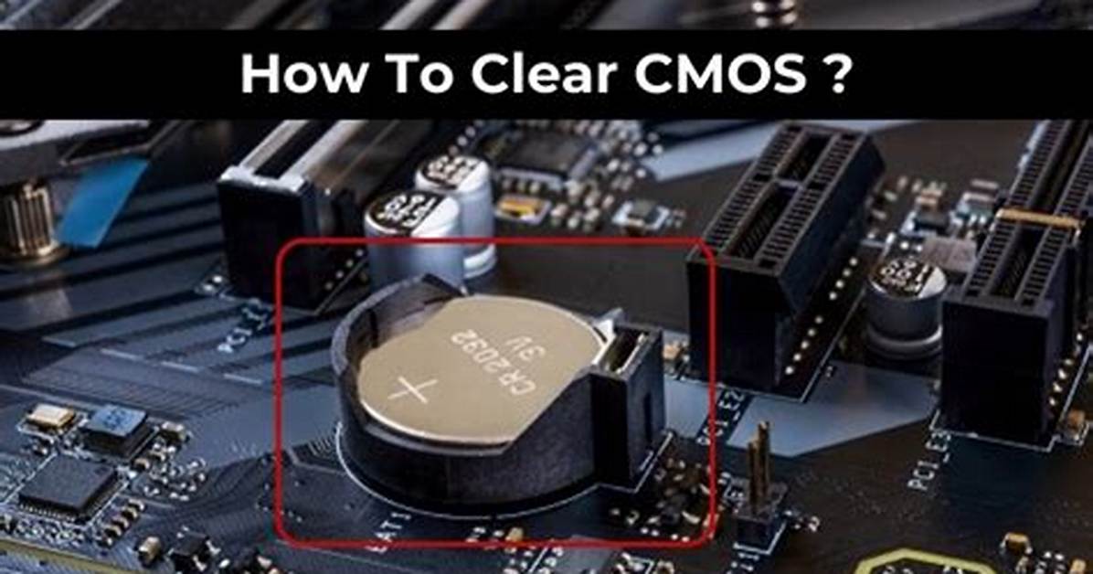 Should I Clear Cmos Before Bios Update?