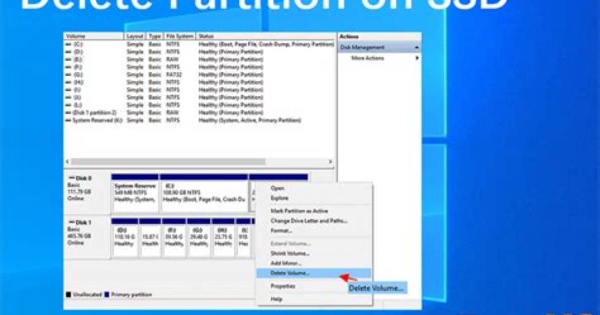 Should I Delete All Partitions When Installing Windows 10?