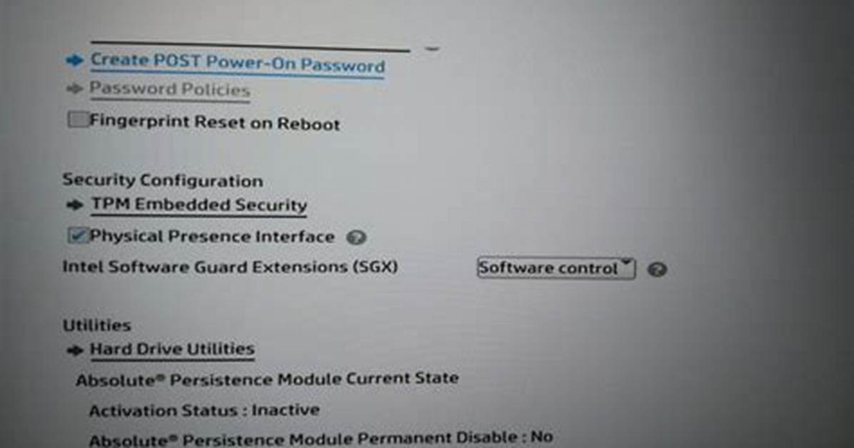 Should I Disable Persistence Module?