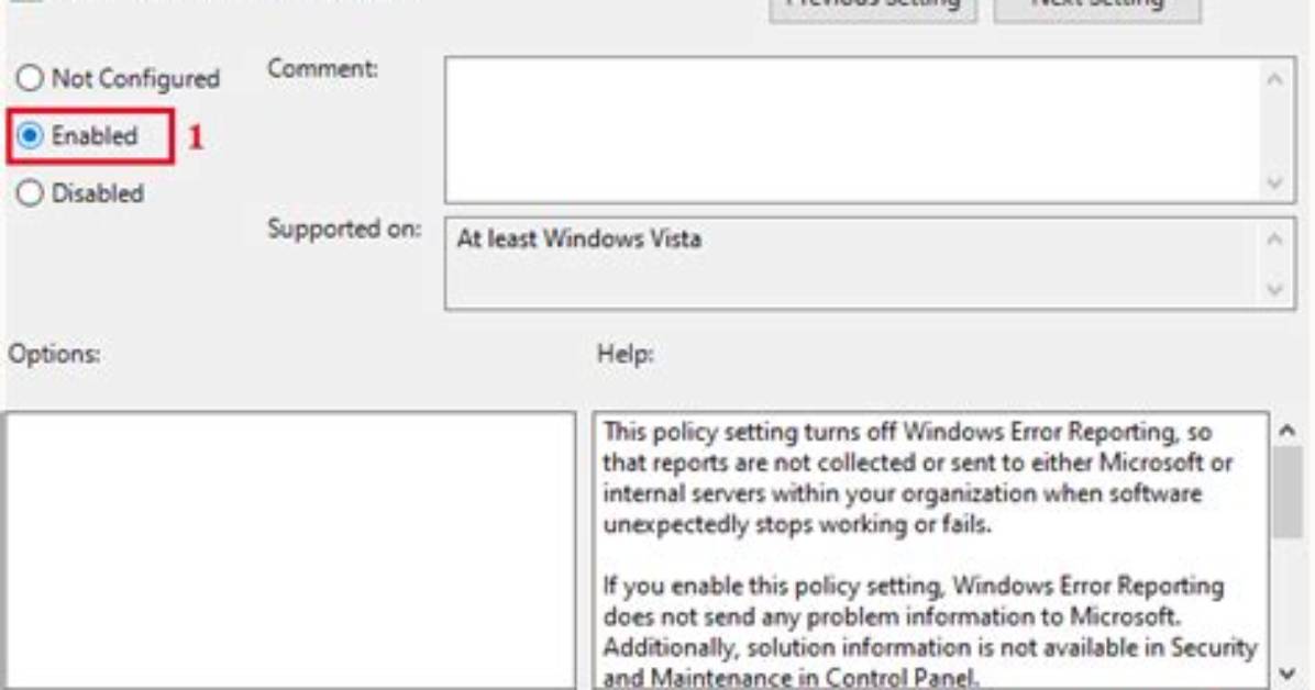 Should I Disable Windows Error Reporting Service?
