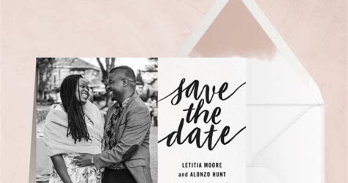 Should I Handwrite My Save the Date Envelopes?