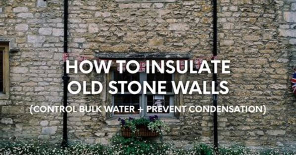 Should I Insulate Stone Walls?