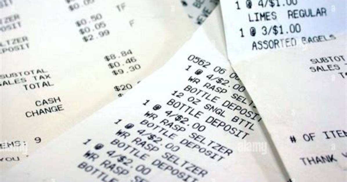 Should I Keep Grocery Receipts?