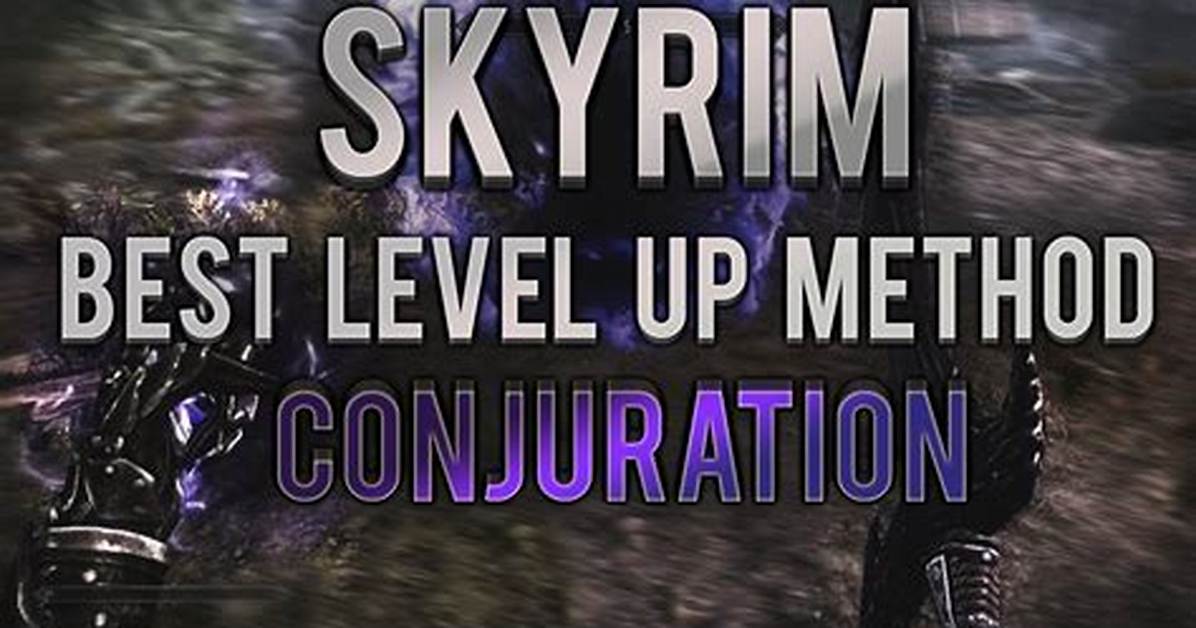 Should I Level up Conjuration in Skyrim?