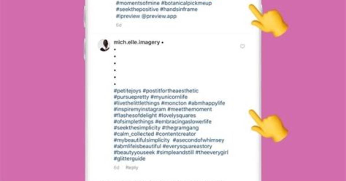 Should I Put Hashtags in Comments or Caption?