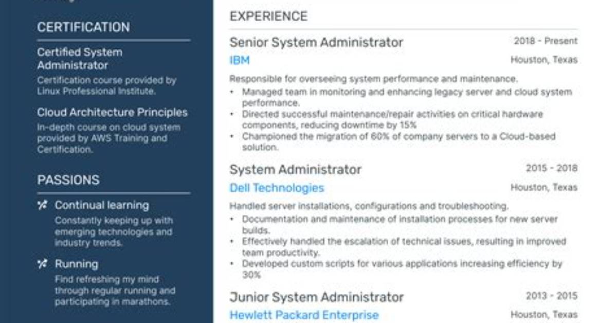 Should I Put Linux on My Resume?