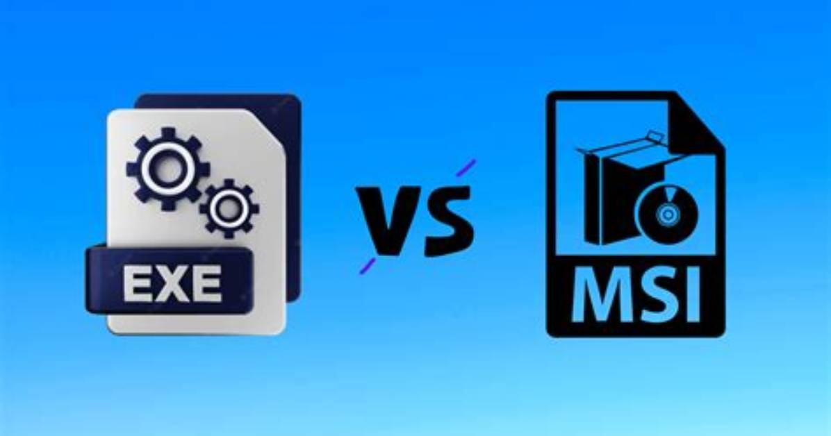Should I Run Setup Exe or Msi